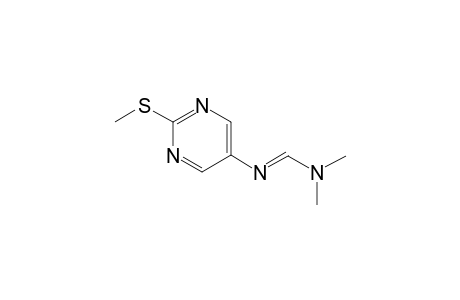 N,N-Dimethyl-N'-[2-(methylsulfanyl)-5-pyrimidinyl]imidoformamide