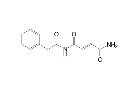 (E)-N'-(1-oxo-2-phenylethyl)-2-butenediamide