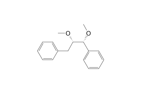 Benzene, 1,1'-(1,2-dimethoxy-1,3-propanediyl)bis-, (R*,S*)-