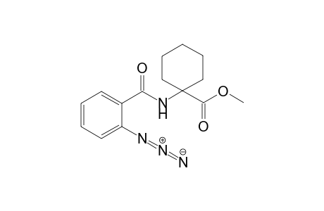 N-(2-Azidobenzoyl)-D,L-aminocyclohexane carbonylic acid methyl ester