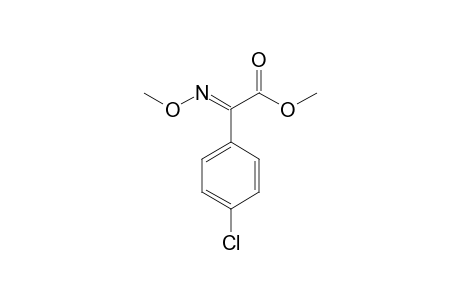 (2E)-2-(4-chlorophenyl)-2-methoxyiminoacetic acid methyl ester