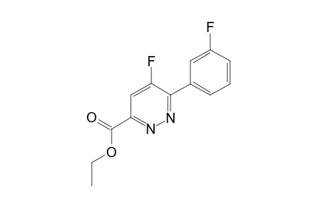 Ethyl 5-fluoro-6-(3-fluorophenyl)pyridazine-3-carboxylate