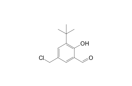3-tert-Butyl-5-(chloromethyl)-2-hydroxybenzaldehyde