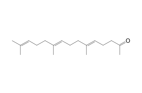 5,9,13-Pentadecatrien-2-one, 6,10,14-trimethyl-, (E,E)-