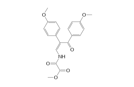 (Z)-3-[Methoxycarbonyl)amido]-1,2-di(p-methoxyphenyl)propenone