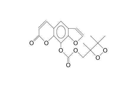 Furo[3,2-G]coumarin-9-yl (3,4,4-trimethyl-dioxetan-3-yl)methyl carbonate