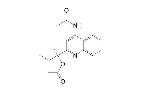 Acetamide, N-[2-[1-(acetyloxy)-1-methylpropyl]-4-quinolinyl]-