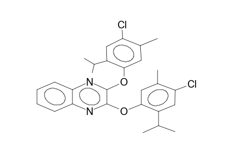 2,3-di(2-isopropyl-4-chloro-5-methylphenoxy)quinoxaline