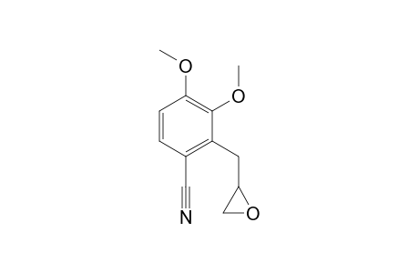 3,4-Dimethoxy-2-oxiranylmethylbenzonitrile