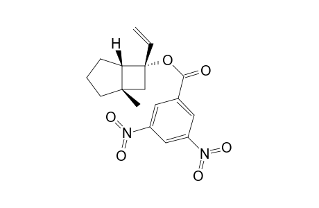 (1S,5S,6S) 1-Methyl-6-(3,5-dinitrobenzoyl)oxy-6-vinylbicyclo[3.2.0]heptane