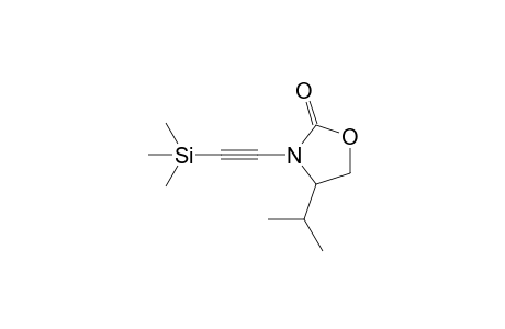 4-propan-2-yl-3-(2-trimethylsilylethynyl)-1,3-oxazolidin-2-one