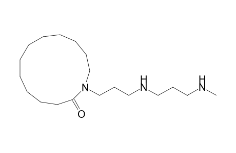 Azacyclotridecan-2-one, 1-[3-[[3-(methylamino)propyl]amino]propyl]-, dihydrochloride