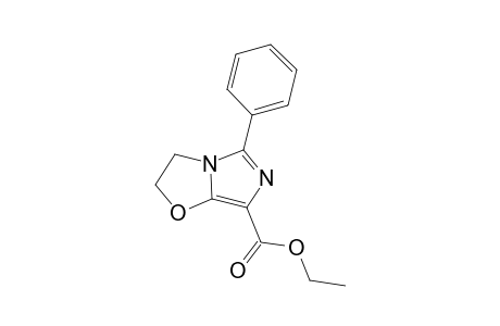 5-Phenyl-2,3-dihydroimidazo[5,1-b]oxazole-7-carboxylic acid ethyl ester