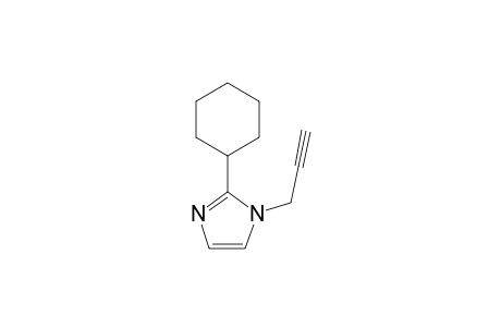 2-Cyclohexyl-1-(prop-2-yn-1-yl)-1H-imidazole