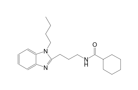 cyclohexanecarboxamide, N-[3-(1-butyl-1H-benzimidazol-2-yl)propyl]-
