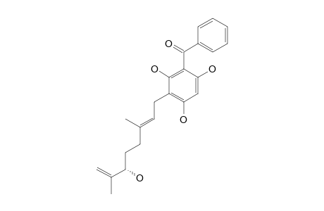 (E)-3-(6-HYDROXY-3,7-DIMETHYLOCTA-2,7-DIENYL)-2,4,6-TRIHYDROXYBENZOPHENONE