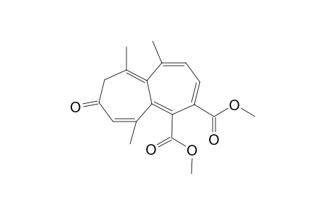 Dimethyl 8,9-Dihydro-1,6,10-trimethyl-8-oxoheptalene-4,5-dicarboxylate