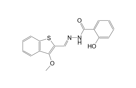 2-hydroxy-N'-[(E)-(3-methoxy-1-benzothien-2-yl)methylidene]benzohydrazide