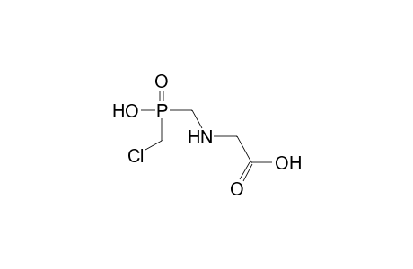 N-{[(chloromethyl)hydroxyphosphinyl]methyl}glycine