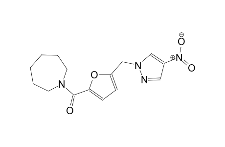 1-{5-[(4-nitro-1H-pyrazol-1-yl)methyl]-2-furoyl}hexahydro-1H-azepine