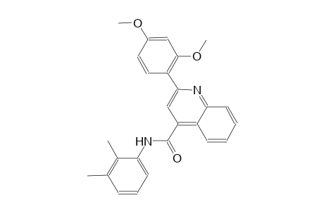 2-(2,4-dimethoxyphenyl)-N-(2,3-dimethylphenyl)-4-quinolinecarboxamide