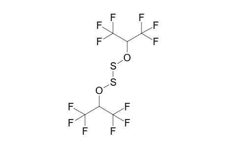 Bis[2,2,2-trifluoro-1-(trifluoromethyl)-ethoxy]-disulfide
