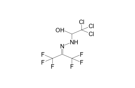 1-[(2,2,2-TRICHLORO-1-HYDROXYETHYL)HYDRAZONO]-1-TRIFLUOROMETHYL-2,2,2-TRIFLUOROETHANE