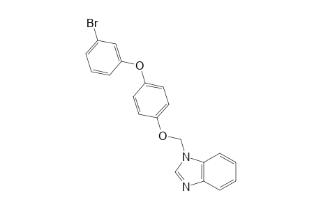 1H-Benzimidazole, 1-[[4-(3-bromophenoxy)phenoxy]methyl]-