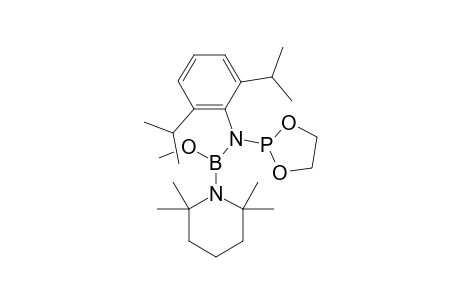 (2,6-DIISOPROPYLPHENYL)-(1,3,2-DIOXAPHOSPHOLAN-2-YL)-[METHOXY-(2,2,6,6-TETRAMETHYLPIPERIDINO)-BORYL]-AMINE