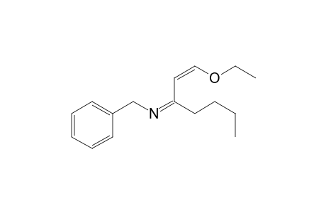 3-(Benzylimino)-1-ethoxy-1-heptene