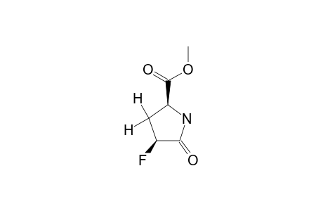(2S,4S)-METHYL-4-FLUORO-5-OXOPYRROLIDINE-2-CARBOXYLATE