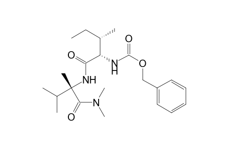 D-Isovalinamide, N-[(phenylmethoxy)carbonyl]-L-isoleucyl-N,N,3-trimethyl-