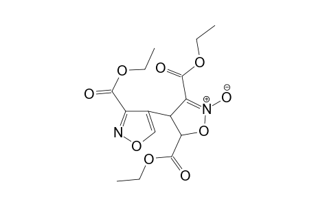 4-(3-carbethoxyisoxazol-4-yl)-2-oxido-2-isoxazolin-2-ium-3,5-dicarboxylic acid diethyl ester