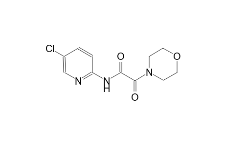 4-morpholineacetamide, N-(5-chloro-2-pyridinyl)-alpha-oxo-