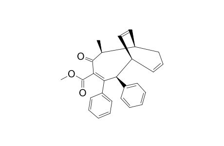 2-METHOXYCARBONYL-8A-METHYL-3,3A-DIPHENYL-4,7,8,8A-TETRAHYDRO-4,8-ETHENOAZULEN-1(3AH)-ONE