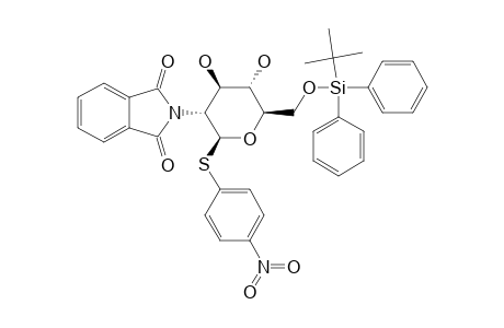 4-NITROPHENYL_2-PHTHALIMIDO-6-O-TERT.-BUTYLDIPHENYLSILYL-2-DEOXY-1-THIO-BETA-D-GLUCOPYRANOSIDE