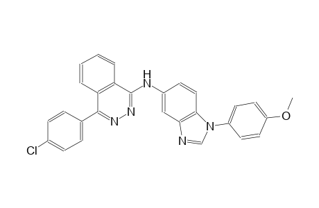 4-(4-chlorophenyl)-N-[1-(4-methoxyphenyl)-1H-benzimidazol-5-yl]-1-phthalazinamine