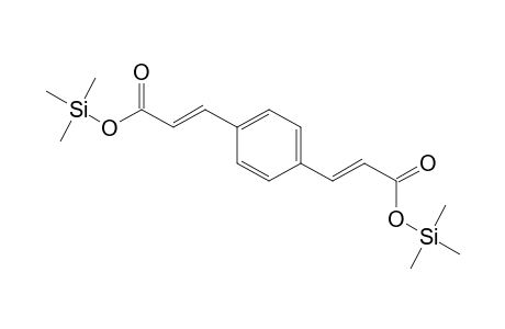 2-Propenoic acid, 3,3'-(1,4-phenylene)bis-, bis(trimethylsilyl) ester
