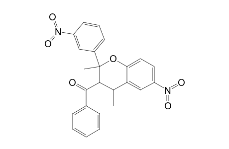 [2,4-dimethyl-6-nitro-2-(3-nitrophenyl)-3,4-dihydro-2H-1-benzopyran-3-yl]-phenylmethanone