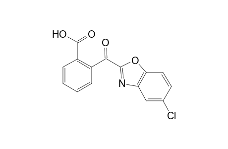 2-[2-(5-Chlorobenzoxazolyl)carbonyl]benzoic acid
