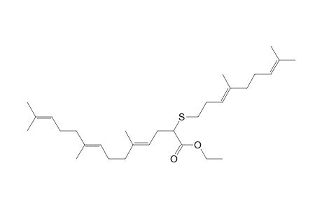 Ethyl [2-(4',8'-Dimethyl-3'(E),7'-nonadienyl)thio]-5,9,13-trimethyl-4(E).8(E),12-tetradecatrienoate