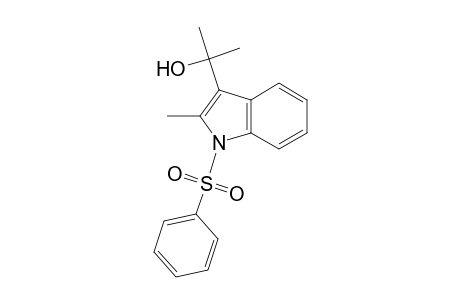 1H-Indole-3-methanol, .alpha.,.alpha.,2-trimethyl-1-(phenylsulfonyl)-
