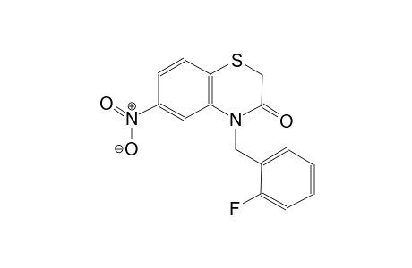 1,4-Benzothiazine-3(2H)-one, 4-(2-fluorobenzyl)-6-nitro-