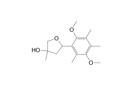 cis/trans-4-Hydroxy-4-methyl-2-(2,5-dimethoxy-3,4,6-trimethylphenyl)-tetrahydrofuran