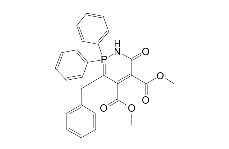 1H-2,2-Diphenyl-4,5-dimethoxycarbonyl-3-phenylmethyl-1,2-azaphosphinin-6-one