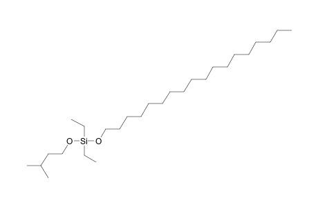 Silane, diethyl(3-methylbutoxy)octadecyloxy-