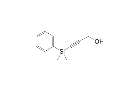 3-[dimethyl(phenyl)silyl]-2-propyn-1-ol