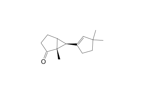 6.beta.-(3,3-Dimethylcyclopent-1-enyl)-1.beta.-methylbicyclo-(3.1.0)hexan-2-one