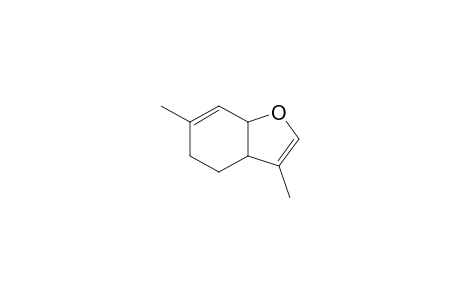 3,6-Dimethyl-3a,4,5,7a-tetrahydro-1-benzofuran