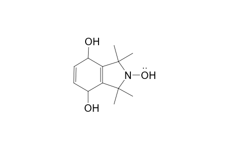 4,7-Dihydroxy-1,1,3,3-tetramethyl-1,3,4,7-tetrahydro-2H-isoindol-2-oxyl Radical